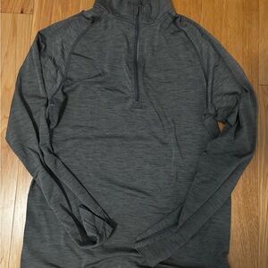 Lululemon Grey Athletic Quarter Zip